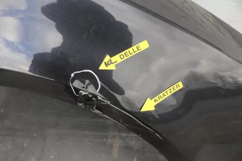 VW Passat 3B Kotflügel vorne rechts schwarz LC9Z (121908)