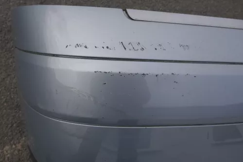 Audi A2 8Z Stoßstange hinten Heckstoßstange blau türkis LY7R (121960)