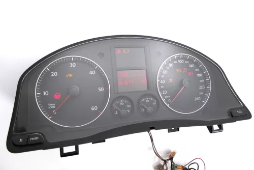 VW Golf 5 1K 5M Plus Tacho Tachometer Kombiinstrument 1K0920851B 1.9 TDI 216.000 (122002)