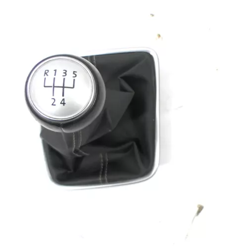 VW Golf Plus 5M Schaltknauf Schaltsack Schaltung Schaltknüppel orig 5-Gang Leder