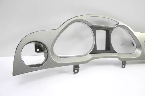 Audi A6 4F Tacho Tachometer Abdeckung Verkleidung silber Blende (122265)