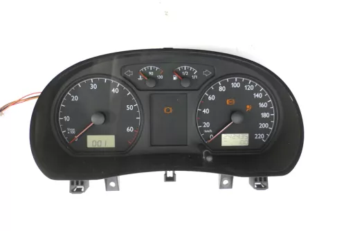 VW Polo 9N Tacho Tachometer Kombiinstrument 242.000km 6Q0920820N 1,2 47kw 40kw