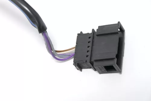 VW Golf 4 Bora elektrischer Spiegel vorne rechts Außenspiegel Schwarz LC9Z vvvv (122383)