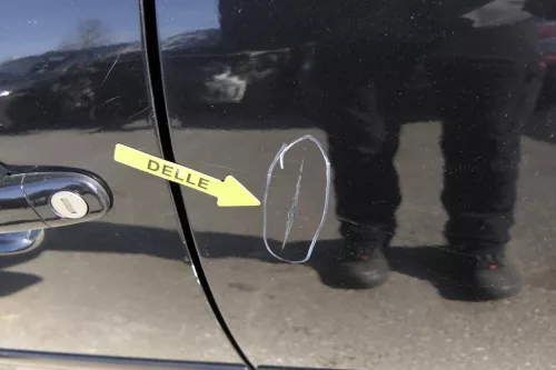 VW Golf 5 V 1K Tür Türrahmen hinten links 4/5-Türer schwarz LC9Z met mit Scheibe (122565)