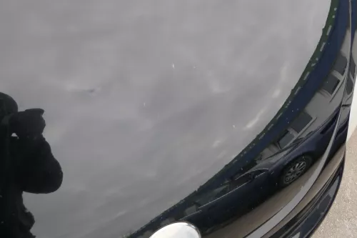 VW New Beetle 9C Motorhaube Klappe vorne schwarz L041 (122618)