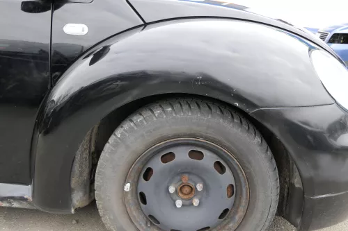 VW New Beetle 9C Kotflügel vorne rechts schwarz L041 1C0821104H