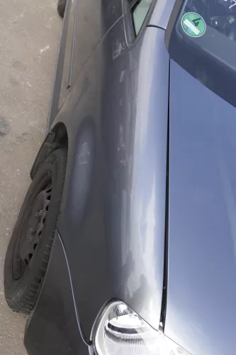 VW Touran 1T Kotflügel vorne rechts grau LD7X 1T0821022A ca.Bj. 2003-2006 platin (122694)