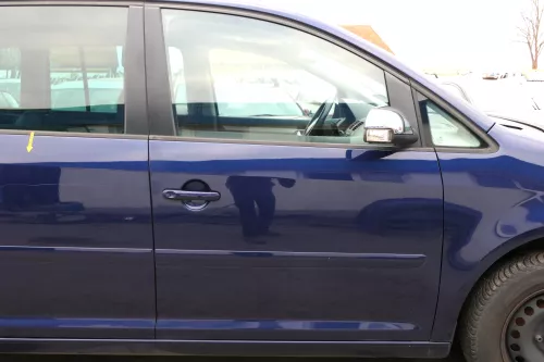 VW Touran 1T3 1T Tür vorne rechts Beifahrertür blau LB5N indigoblau
