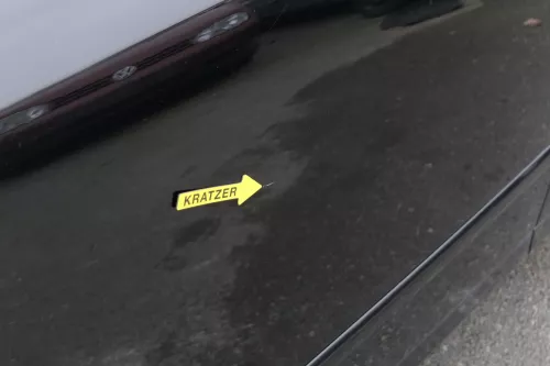 Audi A4 B6 8E nur Türblatt Tür vorne links Fahrertür schwarz LY9B Kombi + Limo c (122775)