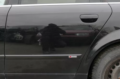 Audi A4 B6 8E Türblatt Tür hinten links schwarz LY9B Kombi+Limo -ohne Anbauteile