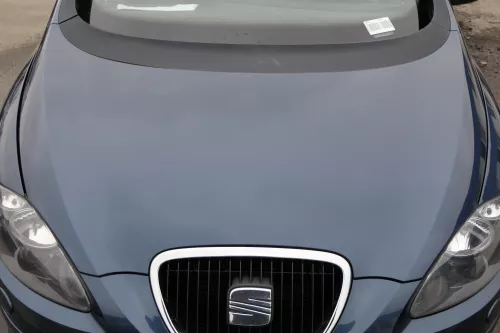 Seat Altea 5P Motorhaube Klappe vorne blau grau LS5Y seeblau