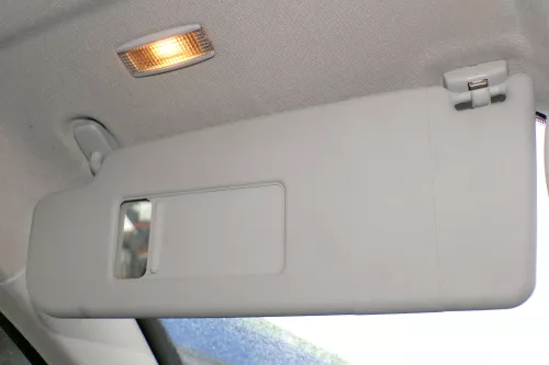 Seat Altea 5P XL Sonnenblenden Sonnenblende grau links 5P0857551F Sonne