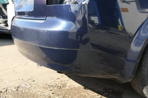 Audi A4 8E B6 Limousine Stoßstange hinten mit Spoiler blau LZ5J (122913)