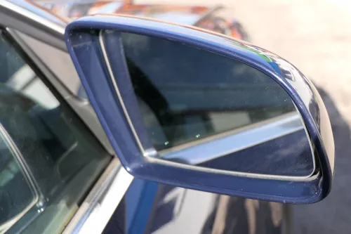 Audi A4 B6 B7 8E Spiegel Außenspiegel rechts elektrisch verstellbar blau LZ5J (122921)