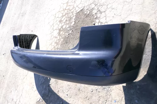 VW Touran 1T Stoßstange hinten Heckstoßstange Stoßfänger schwarz LC9X deep (122938)