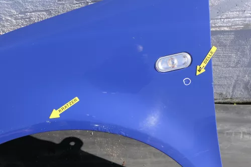 VW Golf 4 Kotflügel vorne links blau LA5W (123021)