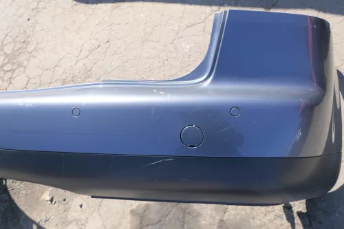 VW Touran 1T Stoßstange hinten Heckstoßstange Stoßfänger grau LD7X PDC Einparkhi (123073)