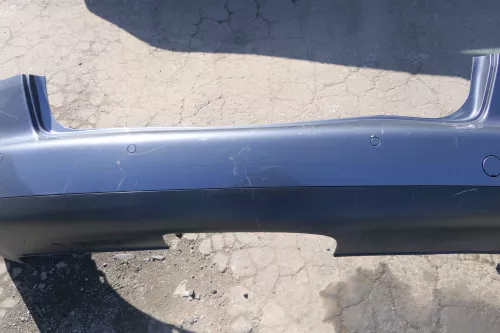 VW Touran 1T Stoßstange hinten Heckstoßstange Stoßfänger grau LD7X PDC Einparkhi (123073)