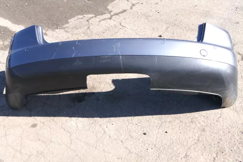 VW Touran 1T Stoßstange hinten Heckstoßstange Stoßfänger grau LD7X PDC Einparkhi (123073)