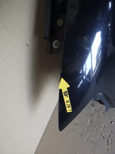 VW Passat 3B Kotflügel vorne links schwarz LC9Z metallic 99,99 (123147)