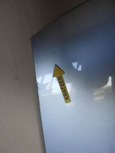 Audi A3 8L Motorhaube Frontklappe Haube silber LY7M Facelift (123163)