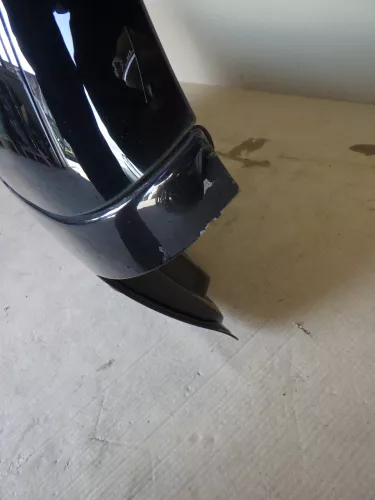 VW Polo 9N3 9N Heckklappe Kofferraumklappe Klappe schwarz LC9Z - Ecke geknickt (123173)