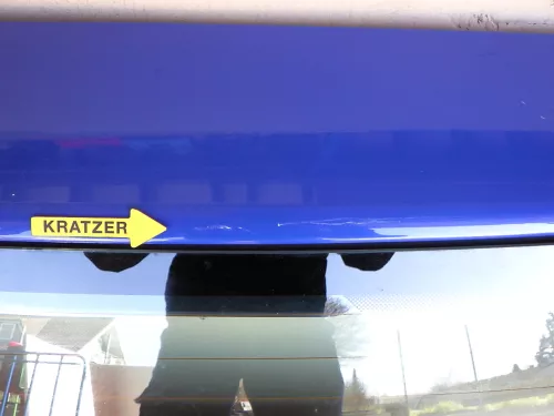 VW Golf 4 Limousine Heckklappe Kofferraumklappe Klappe hinten blau LW5Z jazzblue (123176)