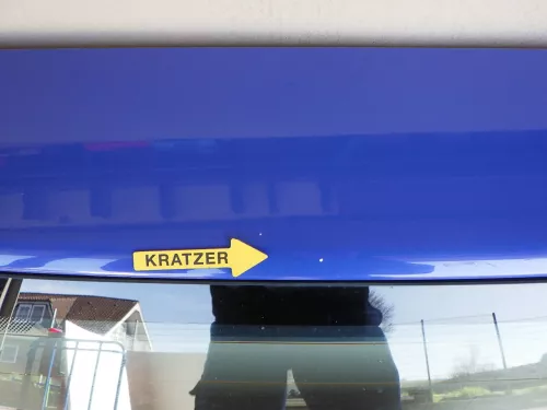 VW Golf 4 Limousine Heckklappe Kofferraumklappe Klappe hinten blau LW5Z jazzblue (123176)