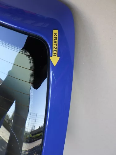 VW Golf 4 Limousine Heckklappe Kofferraumklappe Klappe hinten blau LW5Z jazzblue (123176)