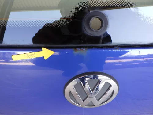 VW Golf 4 Limousine Heckklappe Kofferraumklappe Klappe hinten blau LW5Z jazzblue (123176)