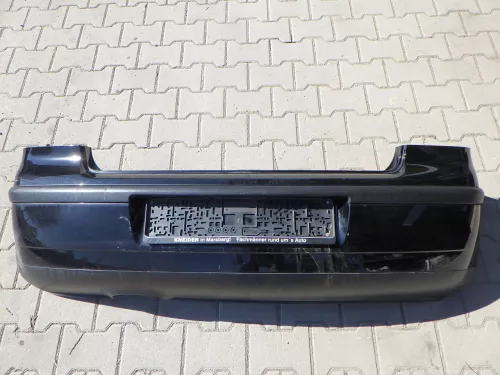 VW Polo 9N 9N3 Stoßstange Heckstoßstange hinten schwarz L041 uni