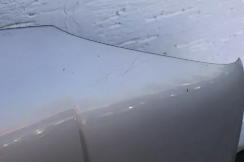 VW Golf 4 Motorhaube Haube Klappe vorne grau LD7W (123224)