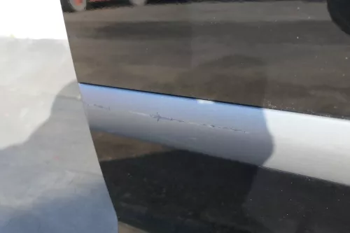 VW Golf Plus 5M1 Tür hinten links schwarz LC9Z komplett (123239)