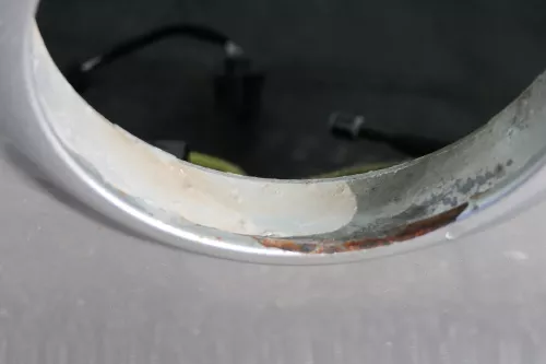 VW Golf 5 V Heckklappe hinten Kofferraumklappe mit Scheibe silber LA7W reflexsil (123243)