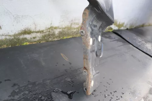 Audi A4 B5 (bis caMitte1999 Bild vergleic) Kotflügel vorne rechts schwarz LZ9U v (123275)