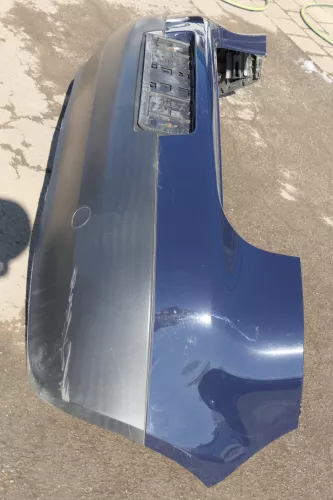 VW Golf 5 1K Limousine Stoßstange hinten Heckstoßstange blau lila LA5G (123292)