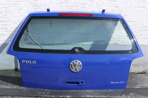 VW Polo 6N2 Heckklappe Klappe hinten Kofferraumklappe blau LA5C - ohne Anbauteil