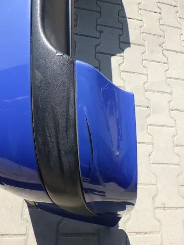 VW Golf 4 Bora Kombi Stoßstange hinten Heckstoßstange Stoßfänger blau LW5Z (123409)