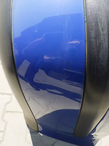 VW Golf 4 Bora Kombi Stoßstange hinten Heckstoßstange Stoßfänger blau LW5Z (123409)