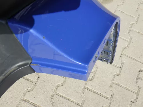 VW Golf 4 Bora Kombi Stoßstange hinten Heckstoßstange Stoßfänger blau LW5Z (123409)