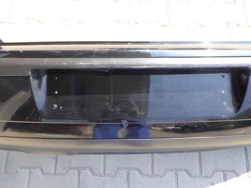 VW Polo 9N 9N3 Stoßstange Heckstoßstange hinten schwarz LC9Z metallic (123414)