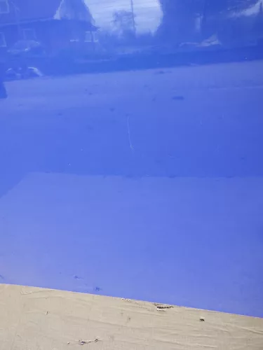 VW Golf 4 Motorhaube Haube Klappe vorne blau LW5Z jazzblue Frontklappe (123423)