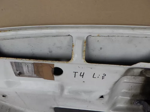 VW T4 Transporter Pritsche Motorhaube Haube Klappe vorne weiß (123424)