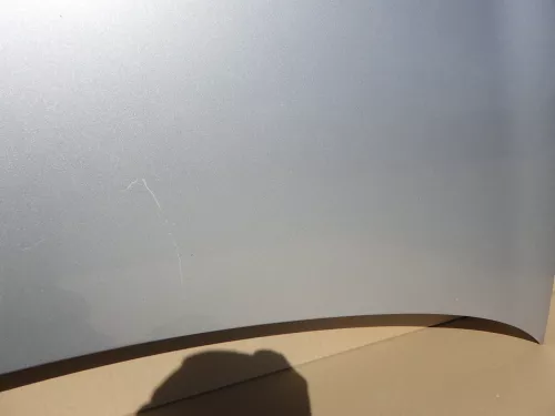 VW Polo 9N Motorhaube Klappe vorne silber grau LA7W bis ca. Bj. 2004 (123435)