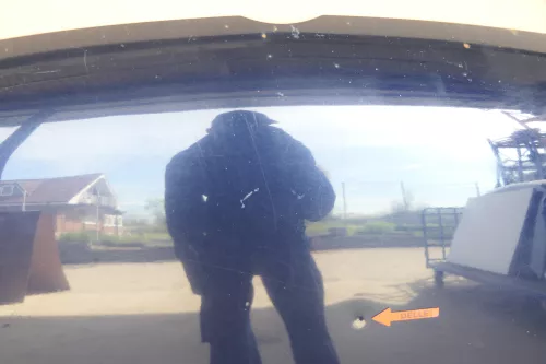 VW Golf 4 Motorhaube Haube Klappe vorne blau LC5H (123441)