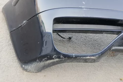 VW Golf 4 Limousine Stoßstange hinten Heckstoßstange Heckanastz blau LC5M (123479)