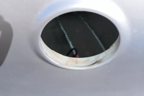 VW Golf 5 V Heckklappe hinten Kofferraumklappe mit Scheibe silber LA7W reflex (123504)