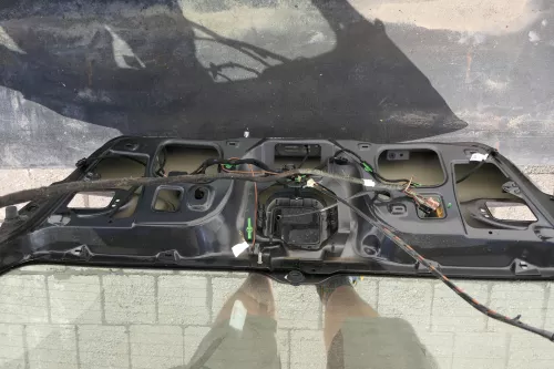 Seat Ibiza 6L Heckklappe Klappe hinten Kofferraumklappe schwarz LC9Z (123510)