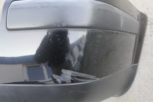 VW Passat 3B Kombi Stoßstange hinten Heckstoßstange Stoßfänger schwarz LC9Z me t (123561)