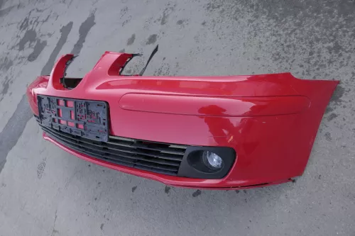Seat Ibiza 6L Stoßstange Frontstoßstange vorne rot LS3H bis ca. Anfang 2006 Bast (123563)